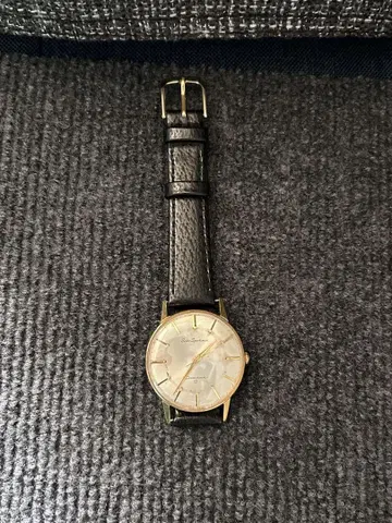 Seiko Sportsman Diashock 17 수동 와인딩 시계 골드