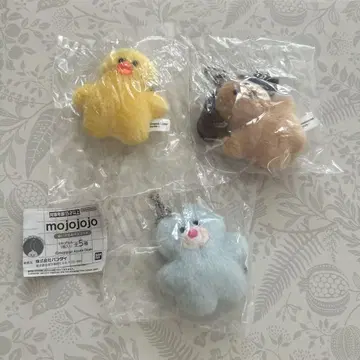 [ mojojojo ] 봉제 인형 마스코트 3개 세트