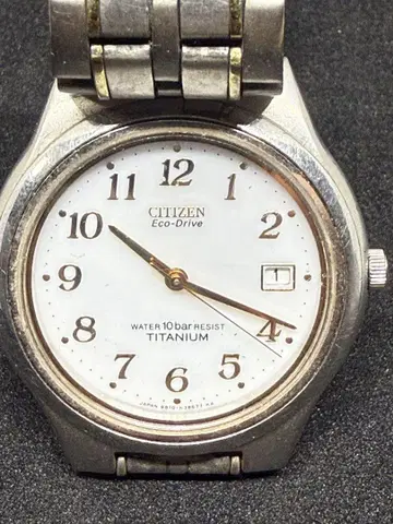 CITIZEN Eco-Drive 손목시계 작동 미확인