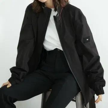 TOMMY HILFIGER 블루종 나일론 자켓 타미힐피거