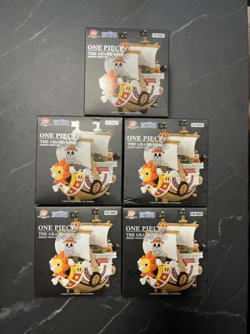 팝마트 ONE PIECE THE GRAND LINE 미개봉 5개 세트