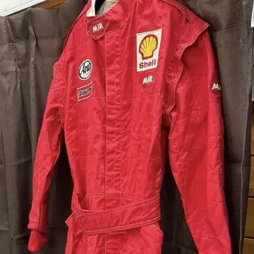 MIR CORDURA 빨간색 레이싱 수트