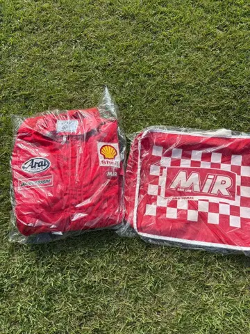 MIR CORDURA 빨간색 레이싱 수트