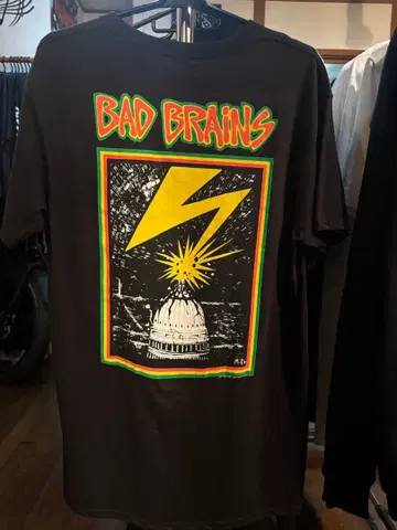 BAD BRAINS T셔츠 S 하드코어 펑크
