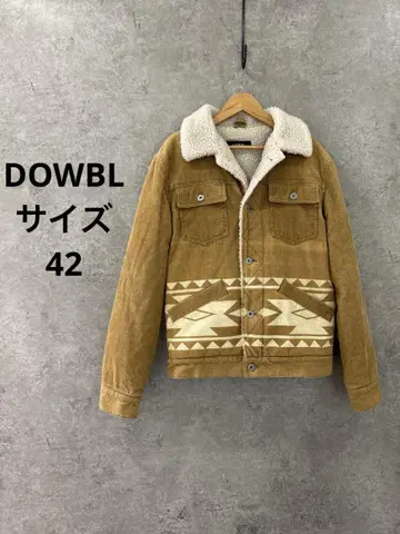 DOWBL 더블/사이즈 42/코듀로이 보아 자켓