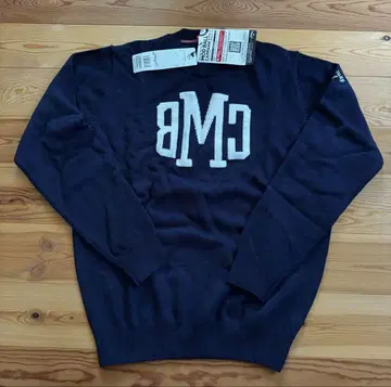 Callaway 로고 스웨터 L 네이비 니트