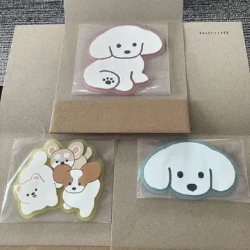 테라오카 나츠미 여러 가지 강아지 러버 코스터 3개 세트