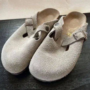BIRKENSTOCK 보스턴 스웨이드 샌들 36 23cm