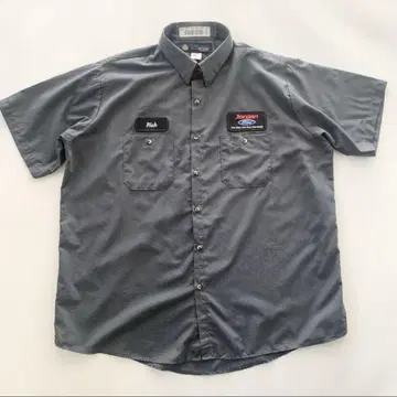 uniweave 워크 셔츠 레드캡 FORD