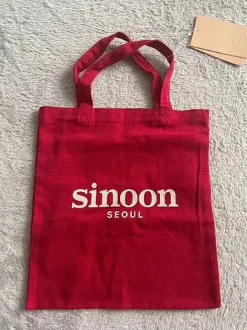 Sinoon SINOON SEOUL MINI ECO BAG 빨간색