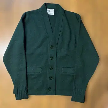 60s 레터드 가디건 아크릴 구제 의류 빈티지 USA제