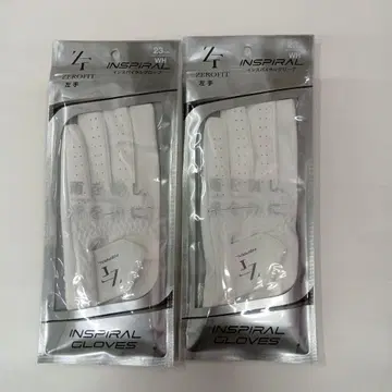 최신 ZEROFIT INSPIRAL 제로핏 왼손용 23 WH 2장 세트