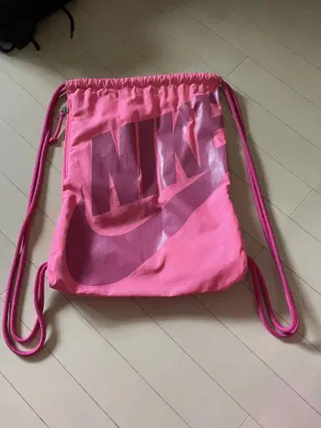 NIKE 드로우 스트링 백 핑크