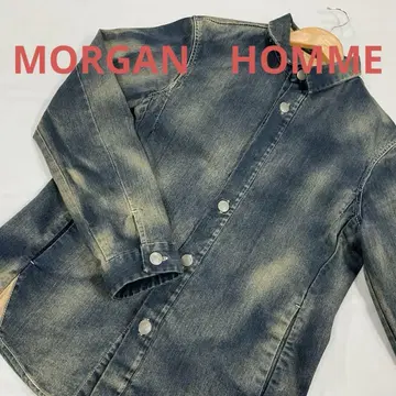 MORGAN HOMME 데님 셔츠 자켓 #2678