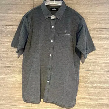 Munsingwear 맨싱 새상품급 남성용 골프웨어 반팔 네이비 M