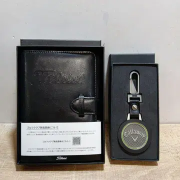Titleist 골프 노트 Callaway 키링 2세트