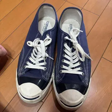 네이비 캔버스 스니커즈 converse