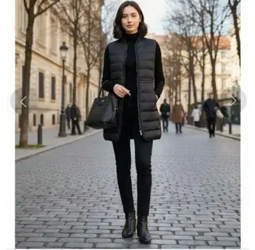 Day and Grade 다운풍 노카라 롱 블루종