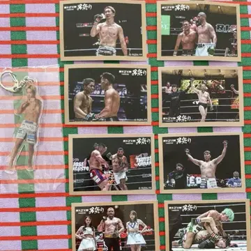 RIZIN 남자 축제 개최 기념 복권 아크릴 키링 스티커 아사쿠라 미쿠루