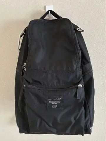 마리메꼬/marimekko BUDDY 블랙 나일론 백팩 빅