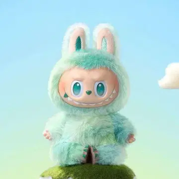 정품 미사용 러브레터 민트 그린 토끼 봉제 인형