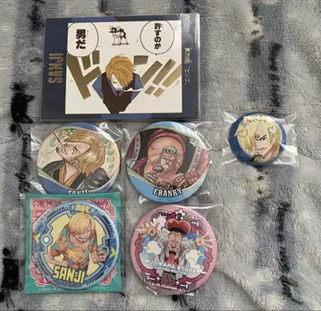 ONEPIECE 원피스 굿즈 캔뱃지 엽서 상디