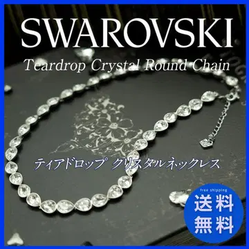 [ 세일 ] SWAROVSKI 티어드롭 크리스탈 목걸이