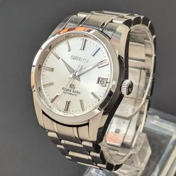 그랜드세이코 실버 다이얼 자동 태엽식 남성용 손목시계