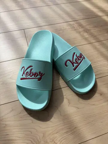 Keboz 민트 그린 슬라이드 샌들