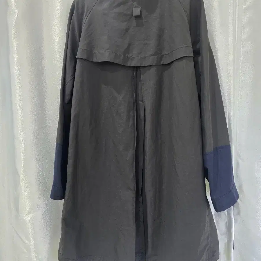 SYSTEM 시스템 배색 롱 코트