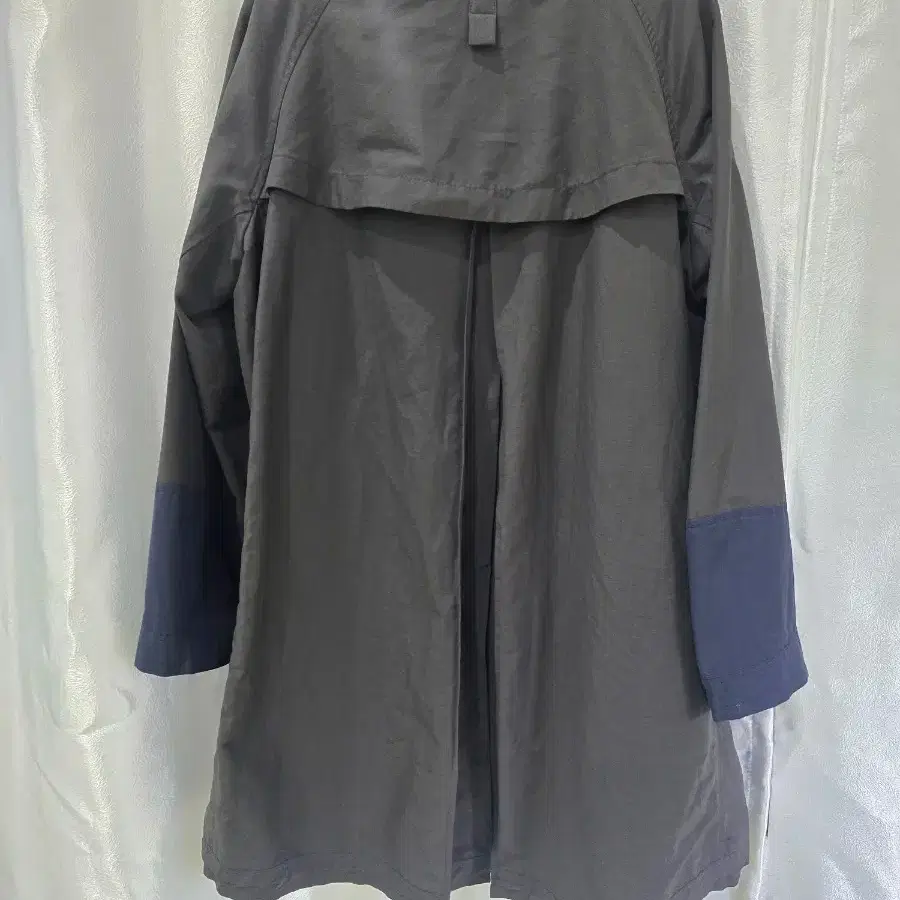 SYSTEM 시스템 배색 롱 코트