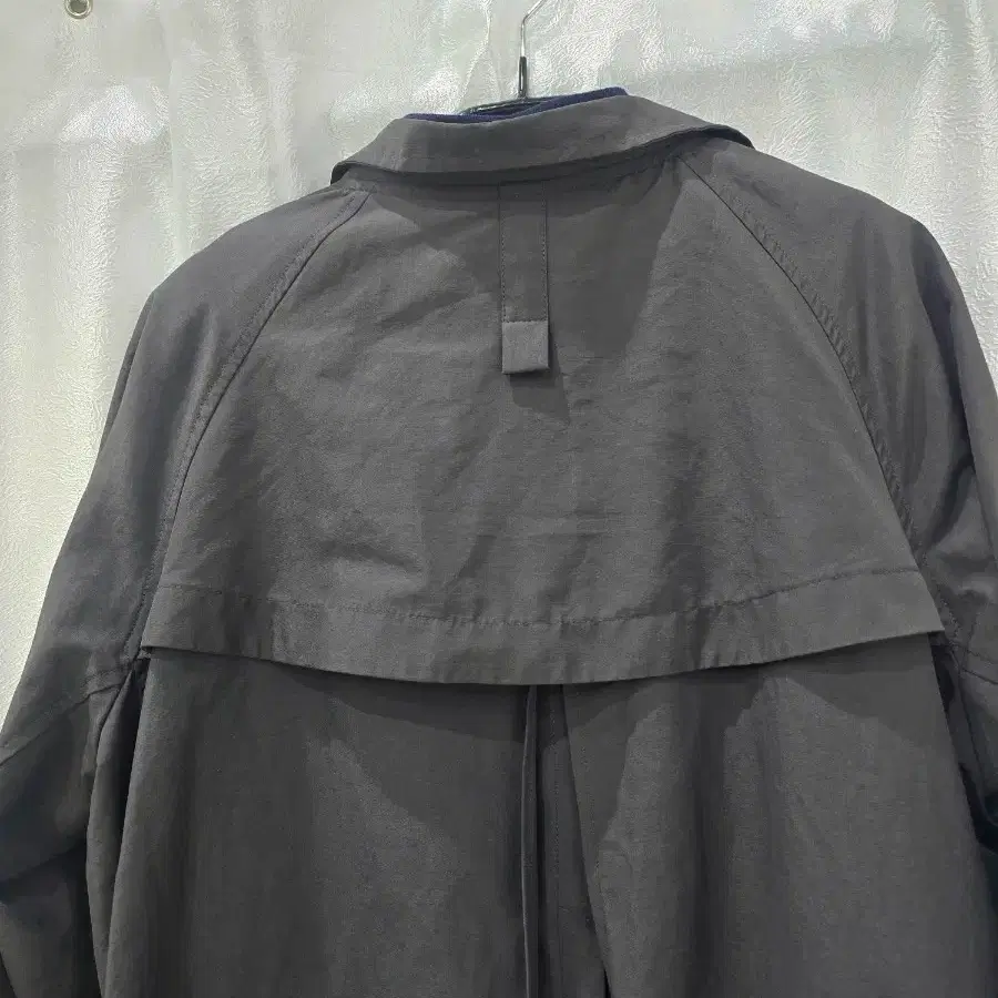 SYSTEM 시스템 배색 롱 코트