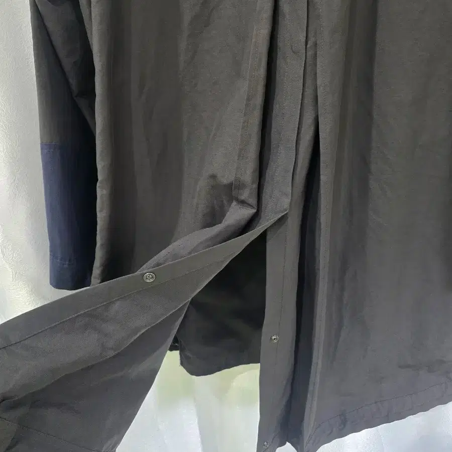 SYSTEM 시스템 배색 롱 코트