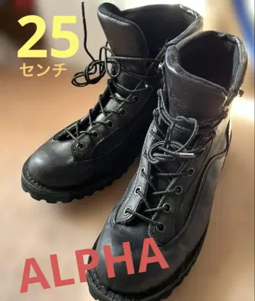 ALPHA 부츠 25cm 새상품급