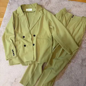 JEANASIS 올리브 그린 셋업