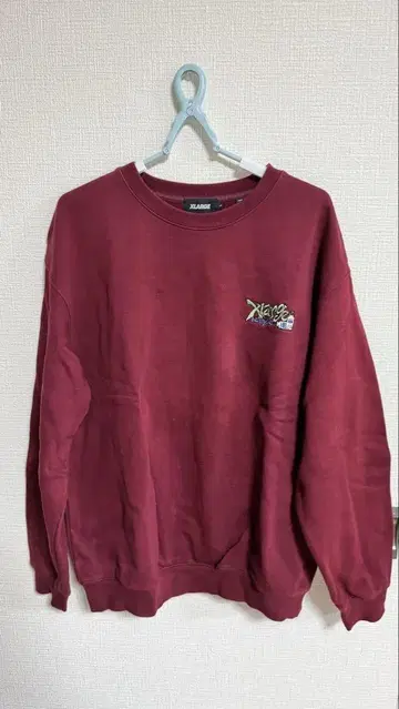XLARGE 맨투맨 레드 L