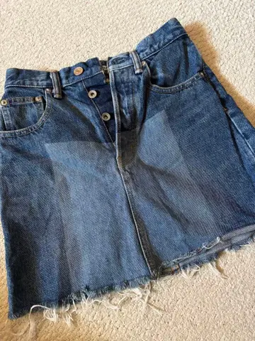 SLY JEANS 데님 미니 스커트