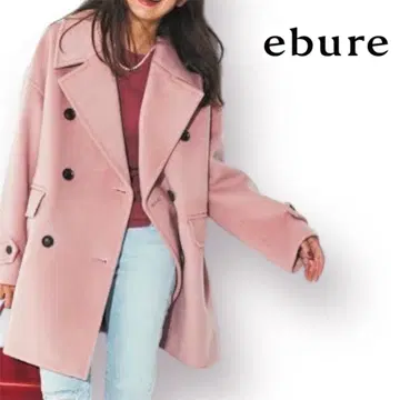 [ 새상품급 ] 에부르 ebure 론 헤르만 별주 피코트 포켓 더블
