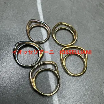 이오셀리아니 IOSSELLIANI 반지 5개 세트
