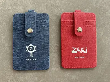 [ 사이온지 ZAKI ] 에키택 한정판 패스케이스 2개 세트