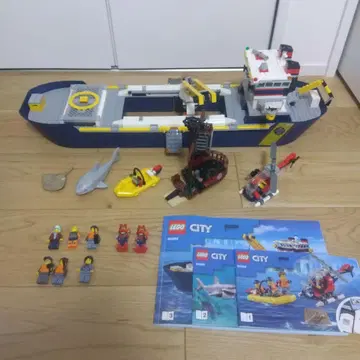 레고 시티 LEGO CITY 60266 해양 탐험 세트
