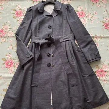 TO BE CHIC 데님풍 롱 코트