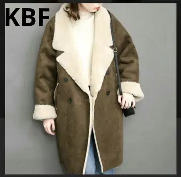KBF, 페이크 무스탕 코트
