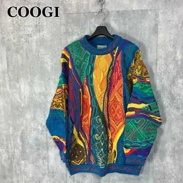 COOGI 빈티지 3D 입체 니트 스웨터 L