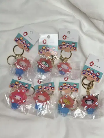 산리오 미야쿠미야쿠 마스코트 클리어 컬러 전 종류