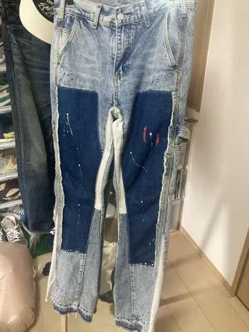 woss 배기 데님 팬츠 S/M