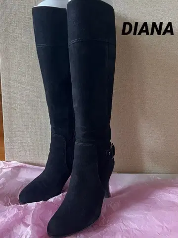 DIANA 다이애나 스웨이드 롱 부츠