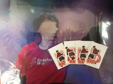 스니 스테 SneakerStep 라오 클리어 포스터 스티커