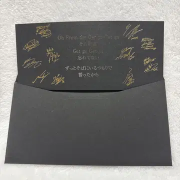 EXILE Get-go! invitation 카드
