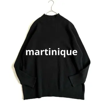 마르티니크 martinique 울 모크넥 니트